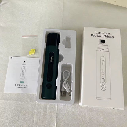 Painless Electric LED Dog Nail Grinder Dogs Cat Nail Clippers Small Large Dogs Pet Paws Nail Cutter Grooming Tools