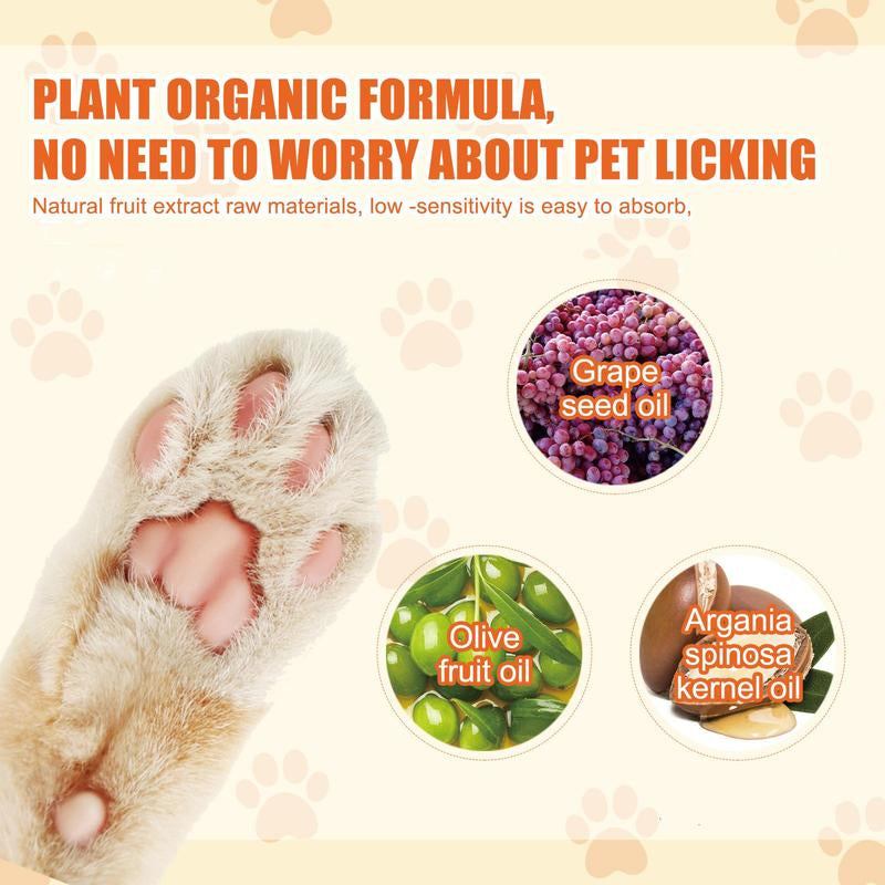 Pet Foot Care Balm, Pet Paw Moisturizing Cream, Pet Foot Care Product for Dog & Cat