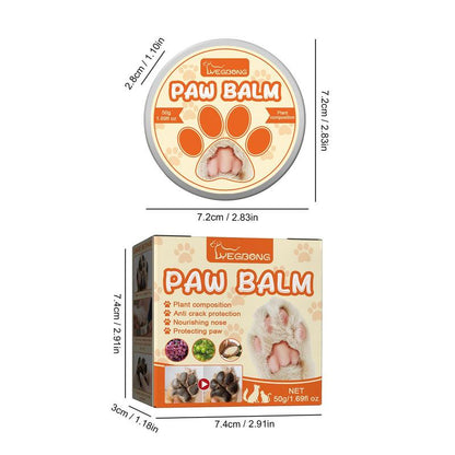 Pet Foot Care Balm, Pet Paw Moisturizing Cream, Pet Foot Care Product for Dog & Cat